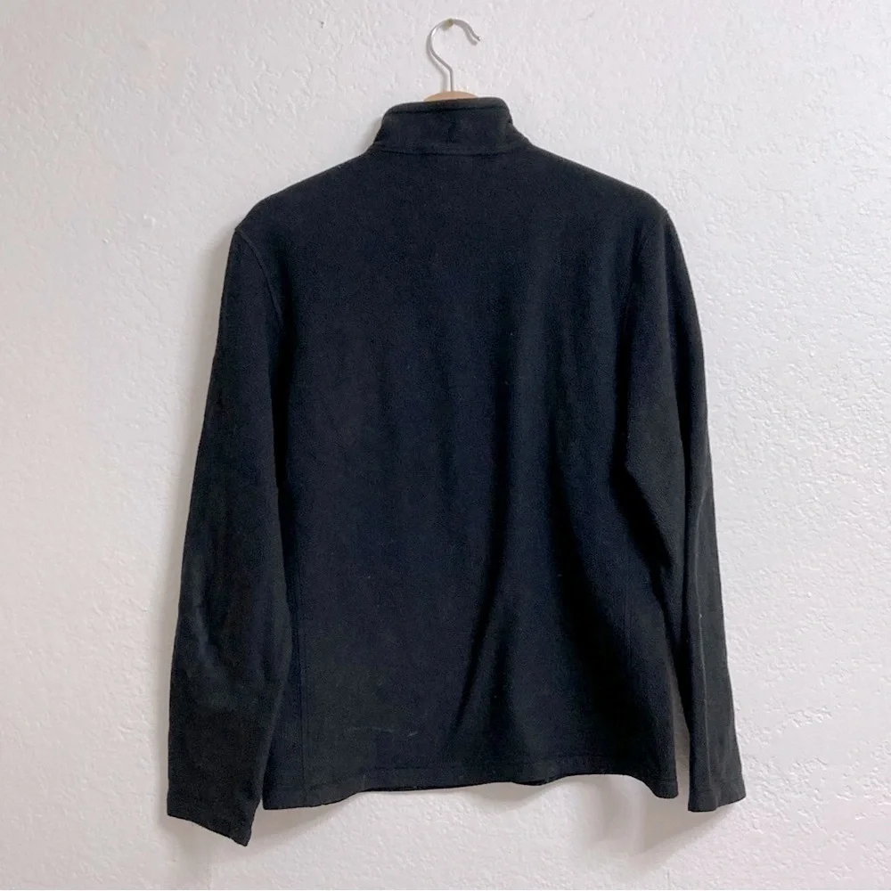 North Face Black Fleece‎ with Blue Embroidery Logo, Size S